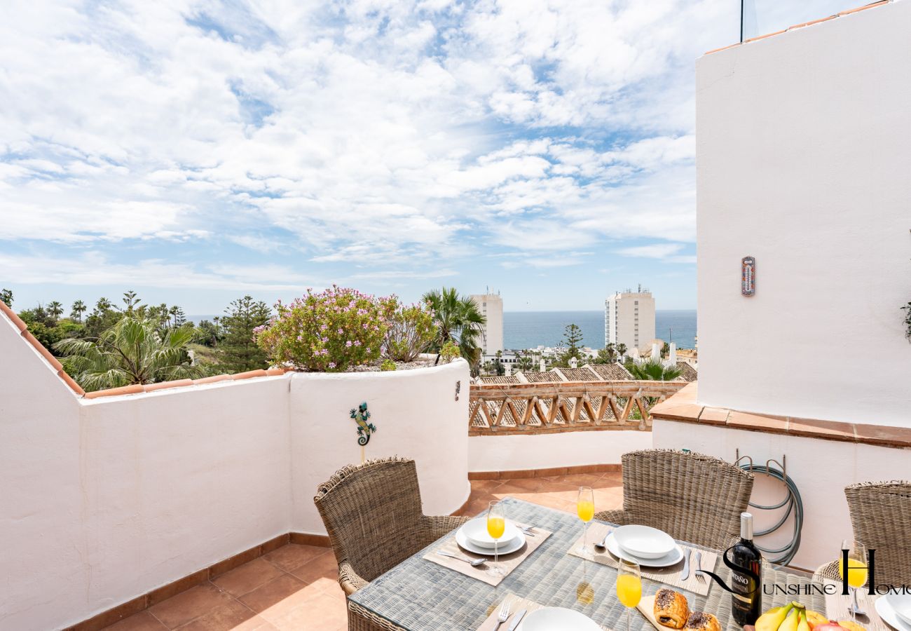 Casa adosada en Benalmádena - Beautiful views family townhouse steps from the BEACH