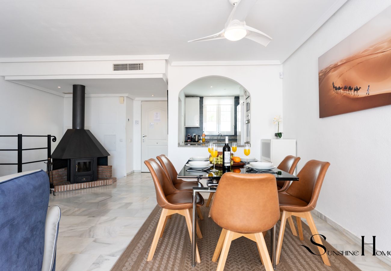 Casa adosada en Benalmádena - Beautiful views family townhouse steps from the BEACH