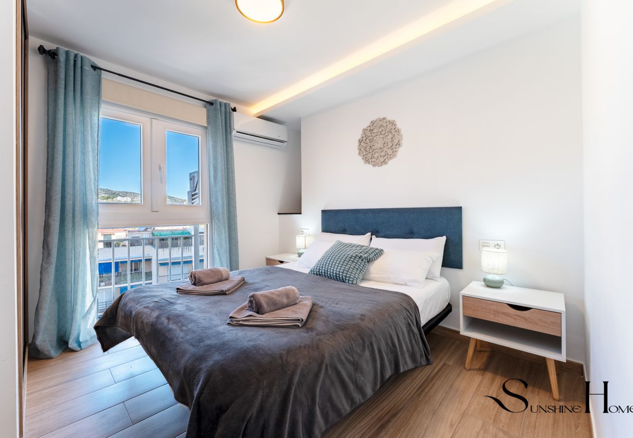 Apartamento en Torremolinos - Apartamento frente al mar con balcón y piscina REF065