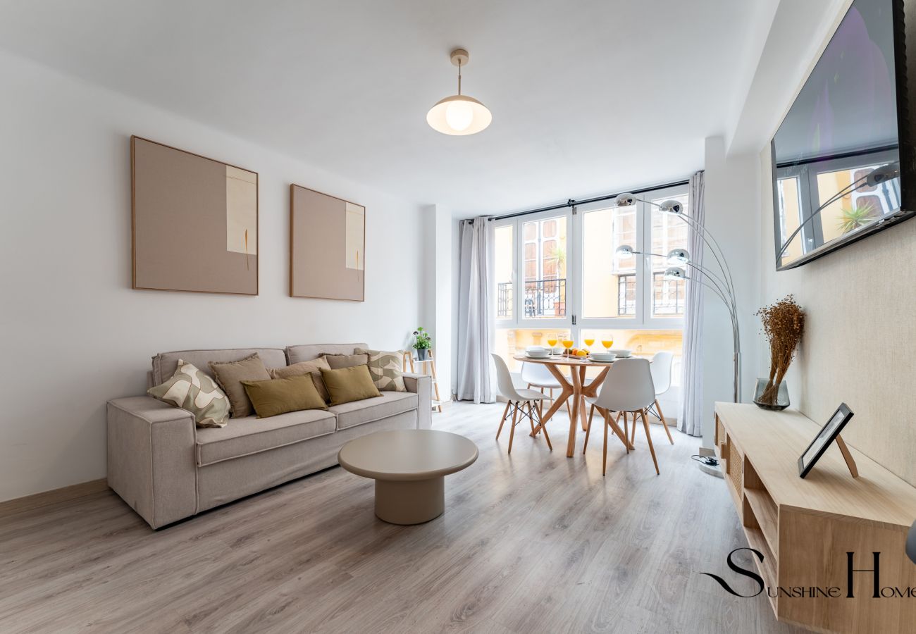 Apartamento en Málaga - Apartamento moderno de 2 dormitorios en el Centro Histórico de Málaga – Todo a pie REF068