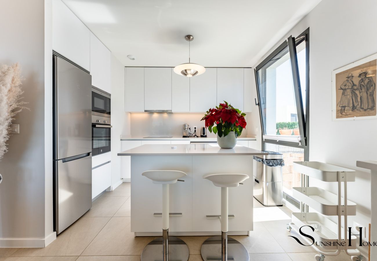 Casa adosada en Mijas - Luxury 2Bed Villa in Mijas – Sea View, Pool REF901