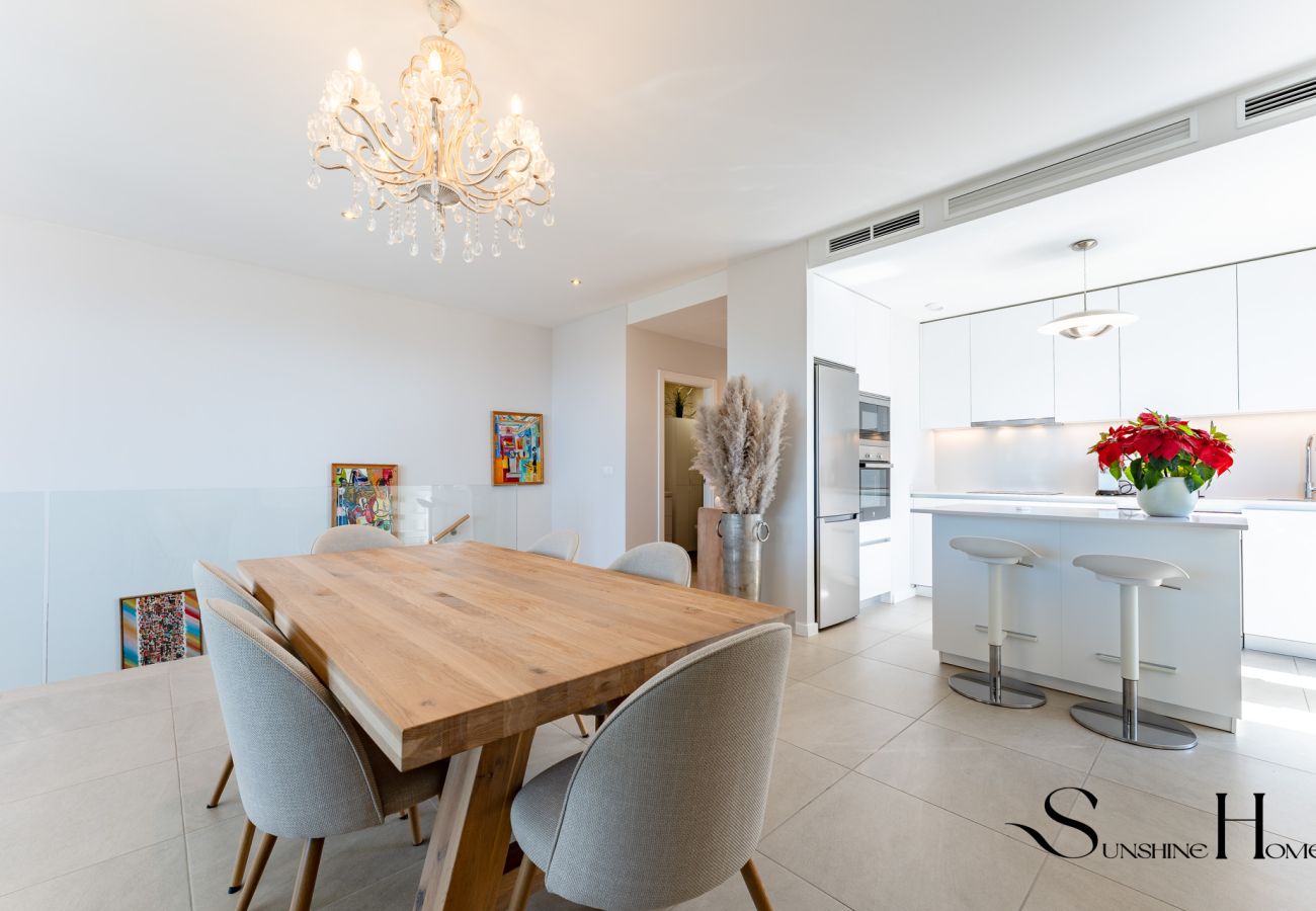 Casa adosada en Mijas - Luxury 2Bed Villa in Mijas – Sea View, Pool REF901