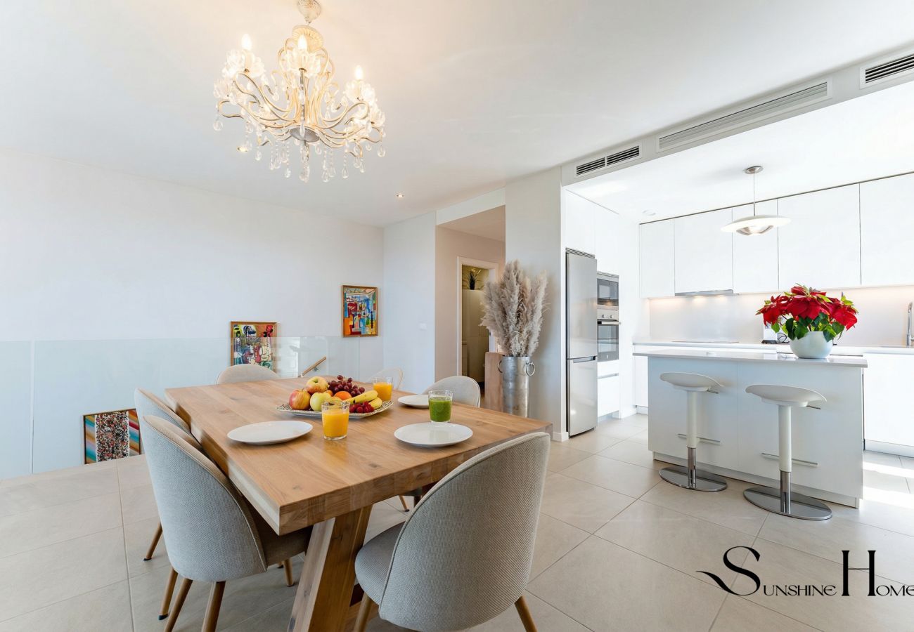 Casa adosada en Mijas - Luxury 2Bed Villa in Mijas – Sea View, Pool REF901