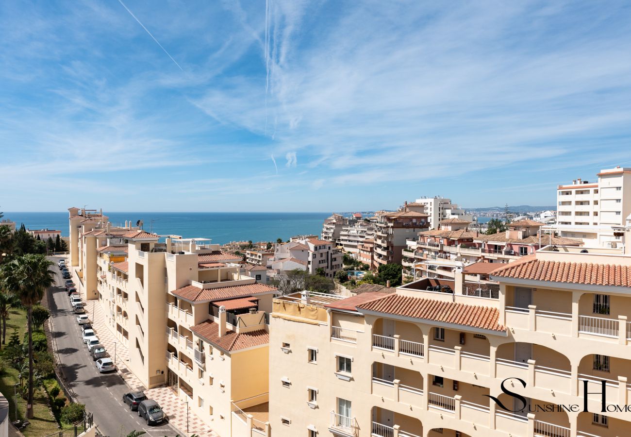 Apartamento en Benalmádena - Ático de 3 dormitorios con impresionantes vistas