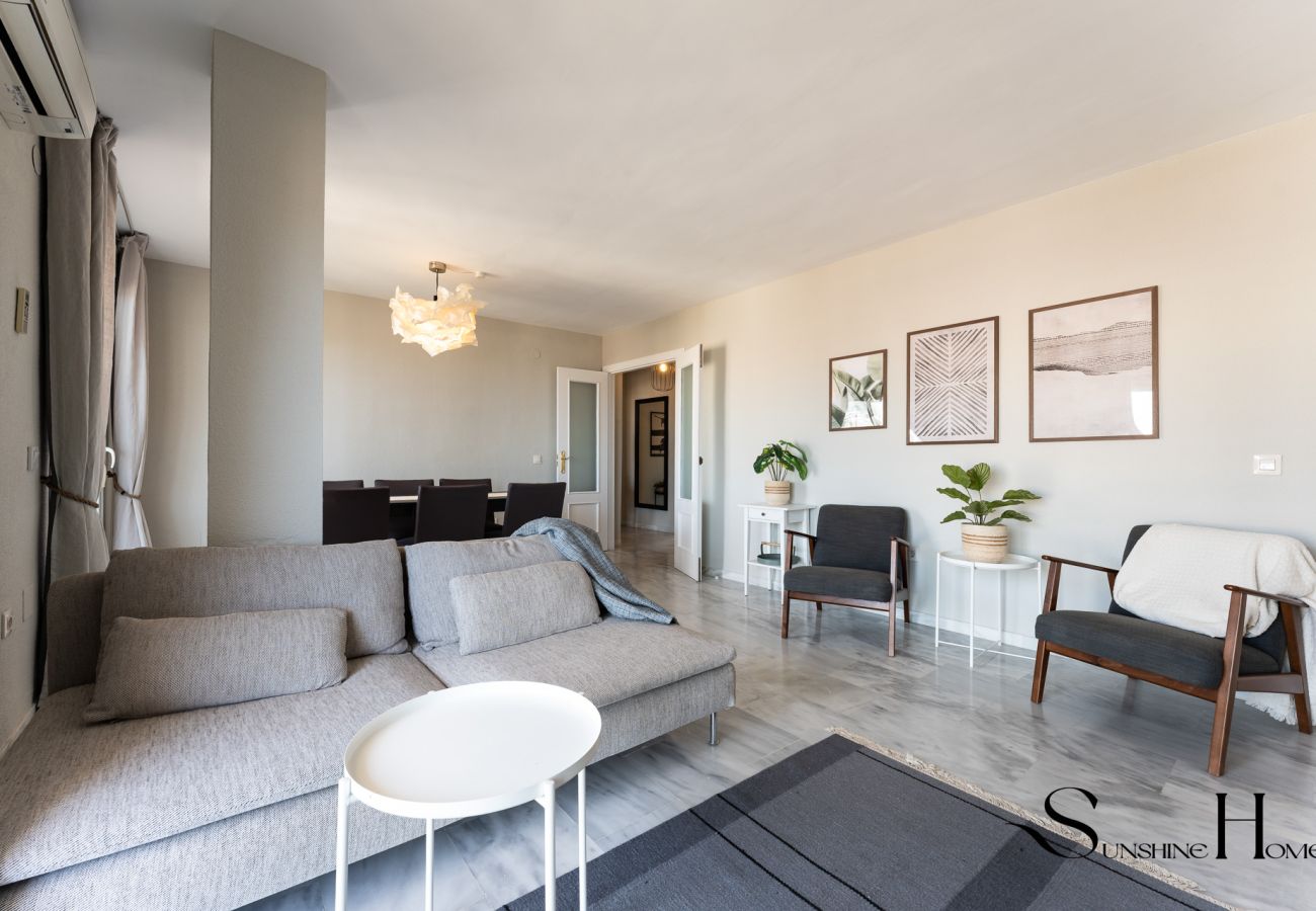 Apartamento en Benalmádena - Ático de 3 dormitorios con impresionantes vistas