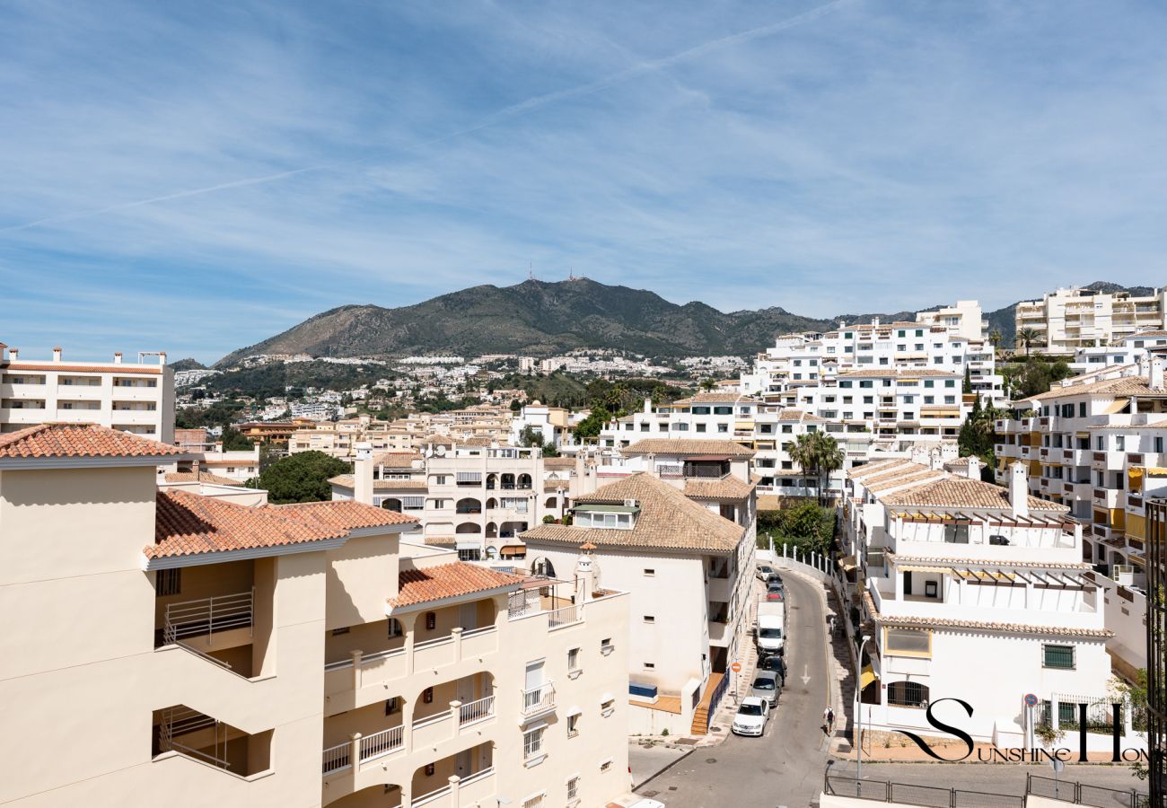 Apartamento en Benalmádena - Ático de 3 dormitorios con impresionantes vistas