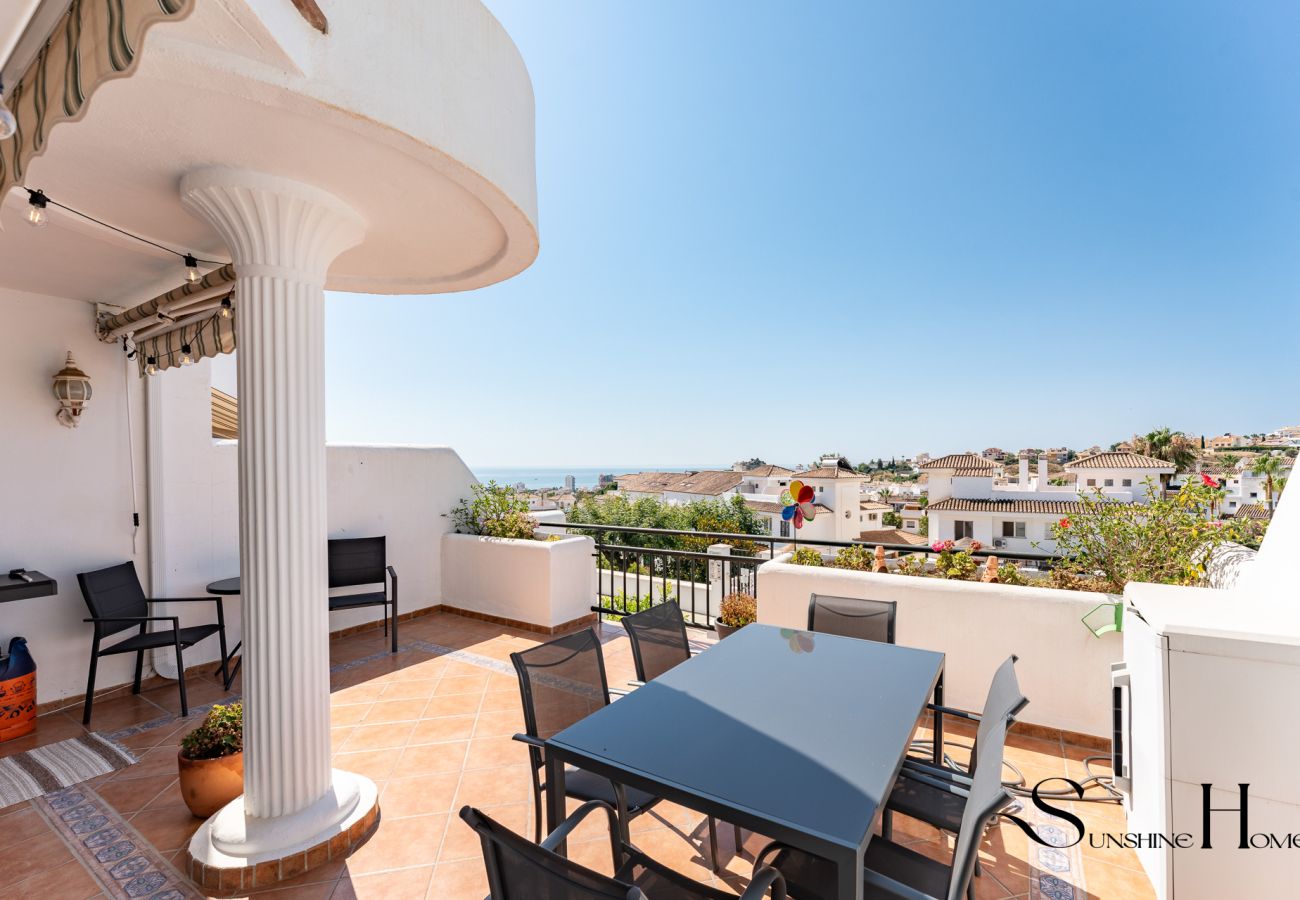 Apartamento en Benalmádena - 4 Bed Townhouse, Sauna, Pool, Sea Views