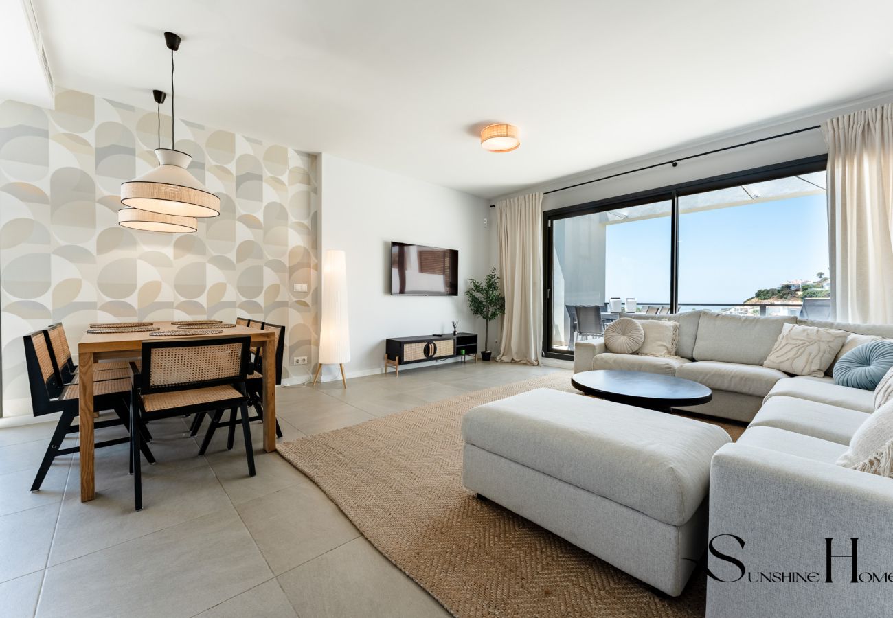 Casa adosada en Mijas - Alya Mijas - Villa Solmare - Direct Sea View and Jacuzzi 