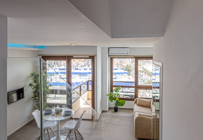 Studio à Benalmádena - Beachfront with Spectacular views and Swimming pool