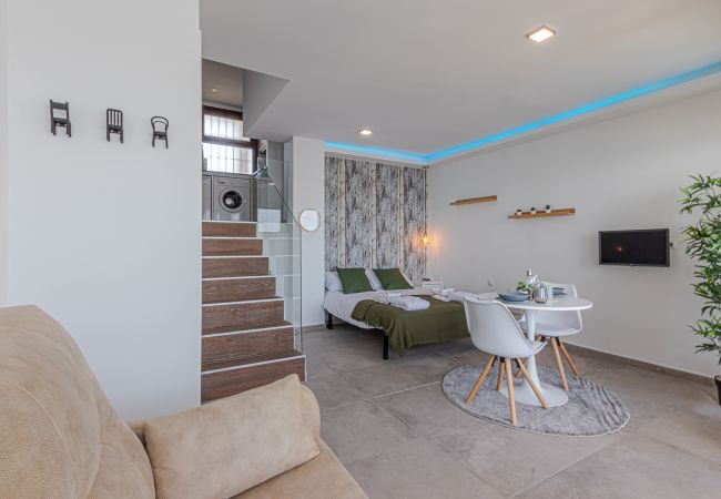 Studio à Benalmádena - Beachfront with Spectacular views and Swimming pool Studio à Benalmádena - Beachfront with Spectacular views and Swimming pool
