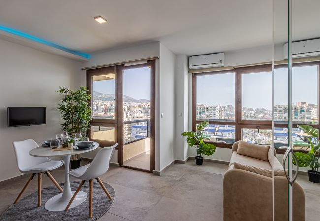 Studio à Benalmádena - Beachfront with Spectacular views and Swimming pool Studio à Benalmádena - Beachfront with Spectacular views and Swimming pool
