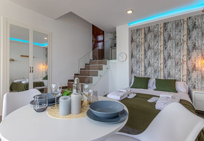 Studio à Benalmádena - Beachfront with Spectacular views and Swimming pool Studio à Benalmádena - Beachfront with Spectacular views and Swimming pool
