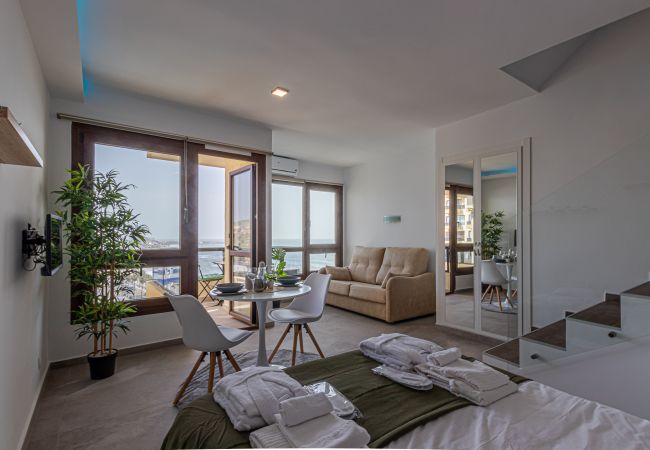 Studio à Benalmádena - Beachfront with Spectacular views and Swimming pool Studio à Benalmádena - Beachfront with Spectacular views and Swimming pool