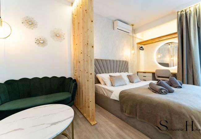 Studio à Benalmádena - Seaview beachfront studio with aqua park & balcony Studio à Benalmádena - Seaview beachfront studio with aqua park & balcony