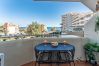 Studio à Benalmádena - Seaview beachfront studio with aqua park & balcony Studio à Benalmádena - Seaview beachfront studio with aqua park & balcony
