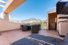 Appartement à Fuengirola - Vues sur la montagne, piscine et toit : 2BR confortable pour 6 REF034