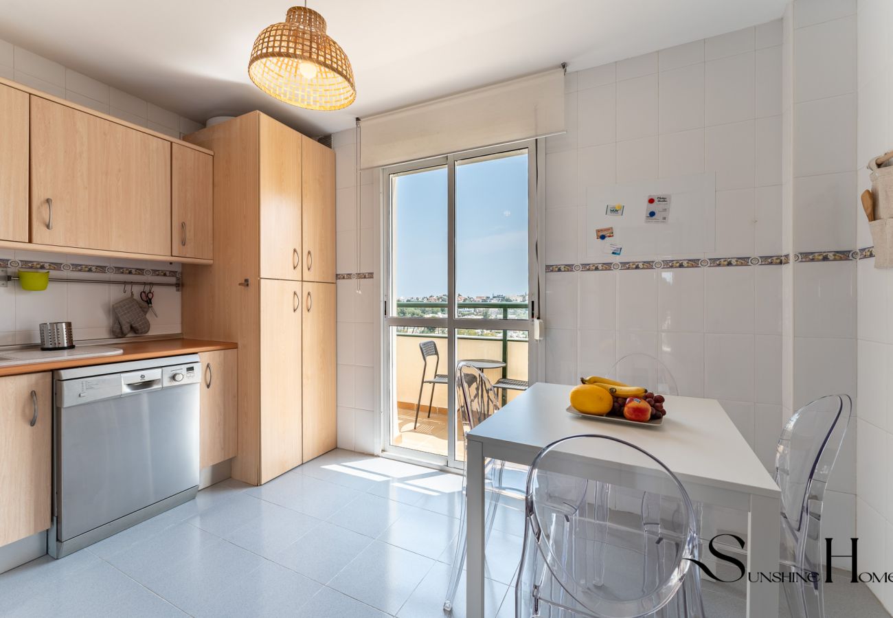 Appartement à Benalmádena - Terrace of Paradise, 3 Bed Duplex, Bbq, Views, Pool, Parking