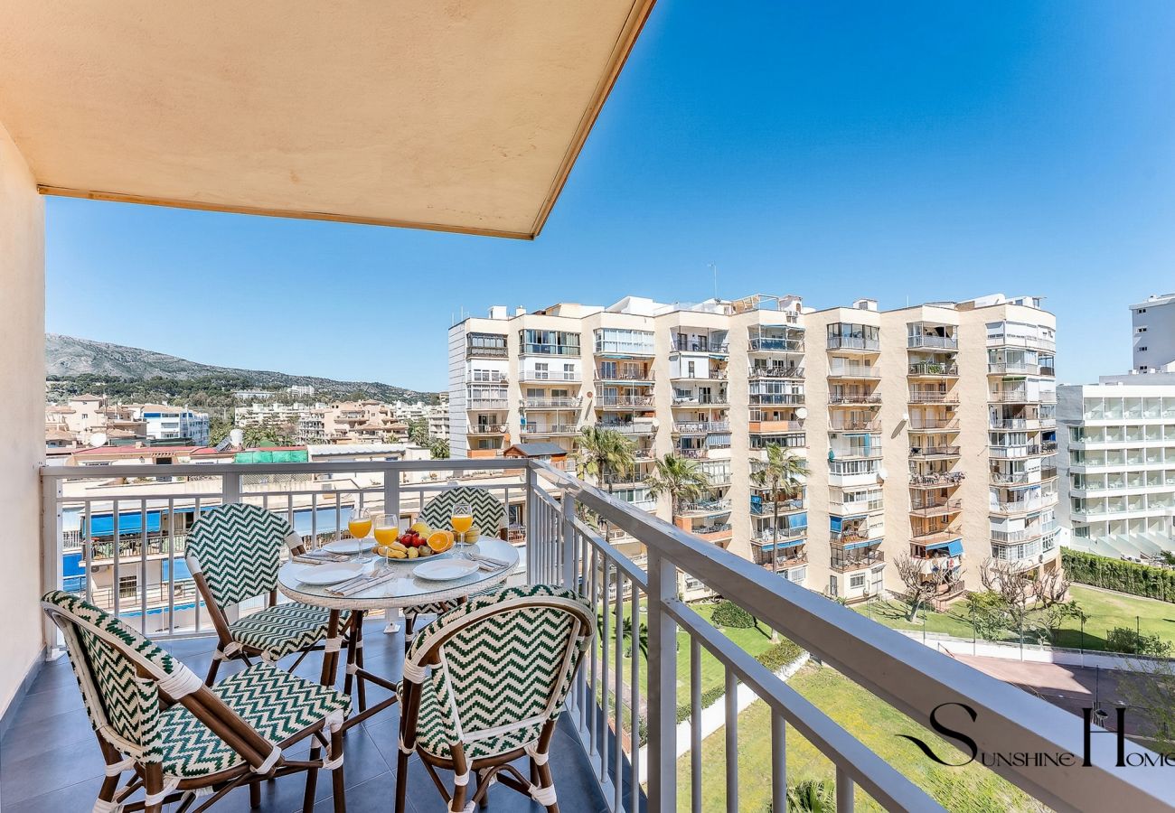 Appartement à Torremolinos - Appartement en bord de mer avec balcon et piscine REF012