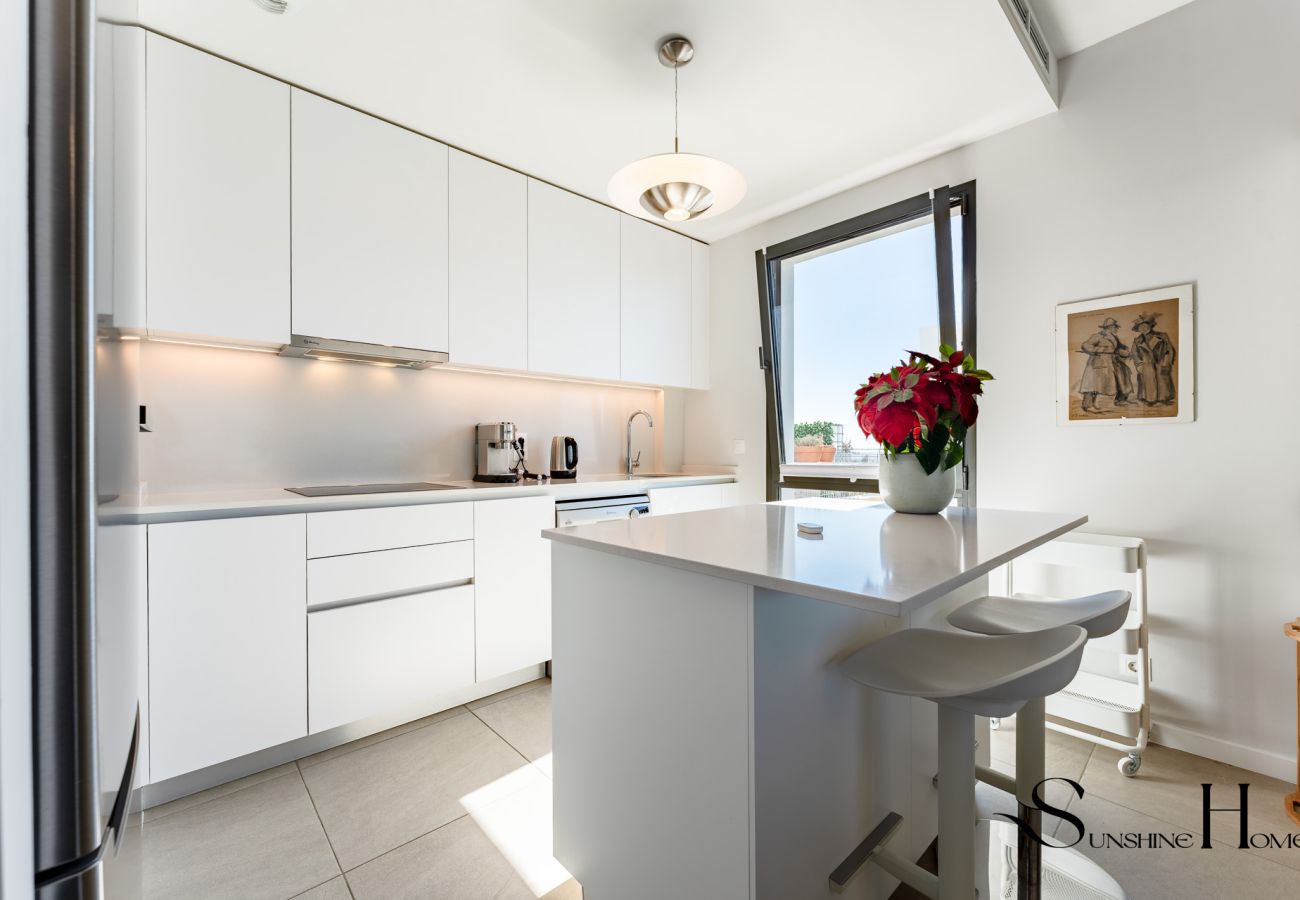 Maison mitoyenne à Mijas - Luxury 2Bed Villa in Mijas – Sea View, Pool  REF901