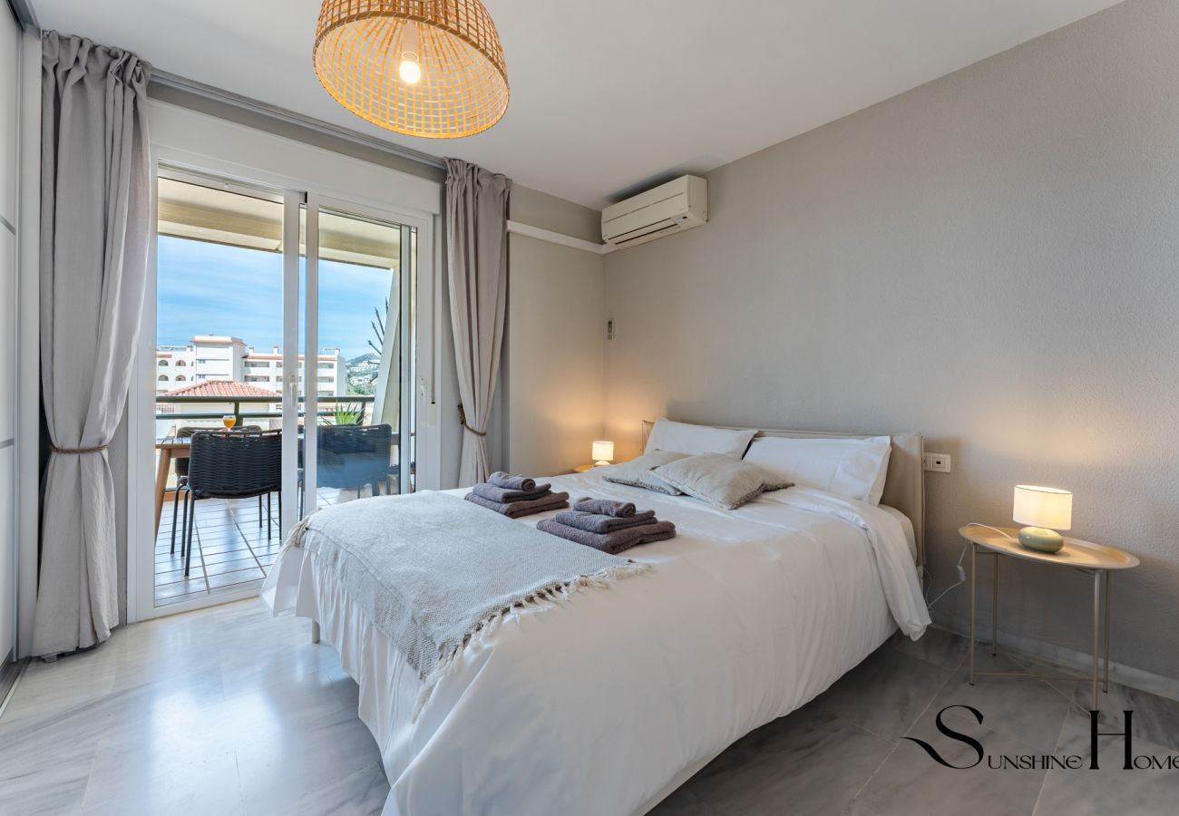 Appartement à Benalmádena - Penthouse de 3 chambres avec une vue imprenable