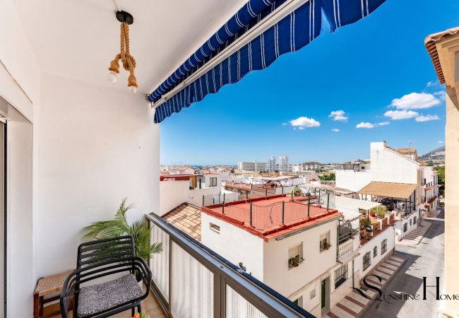 Appartement à Benalmádena - Appartement Central Lumineux 2Ch avec Balcon et Vue Me