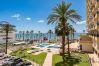Appartement à Benalmádena - Beachfront Studio with Sea Views & Pools