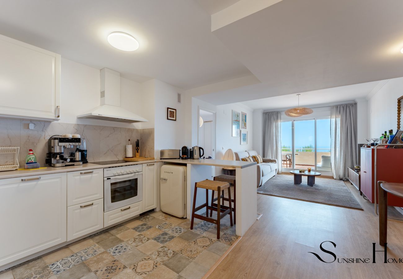 Appartement à Mijas Costa - Escapade Relaxante avec Vue sur la Mer à Calahonda