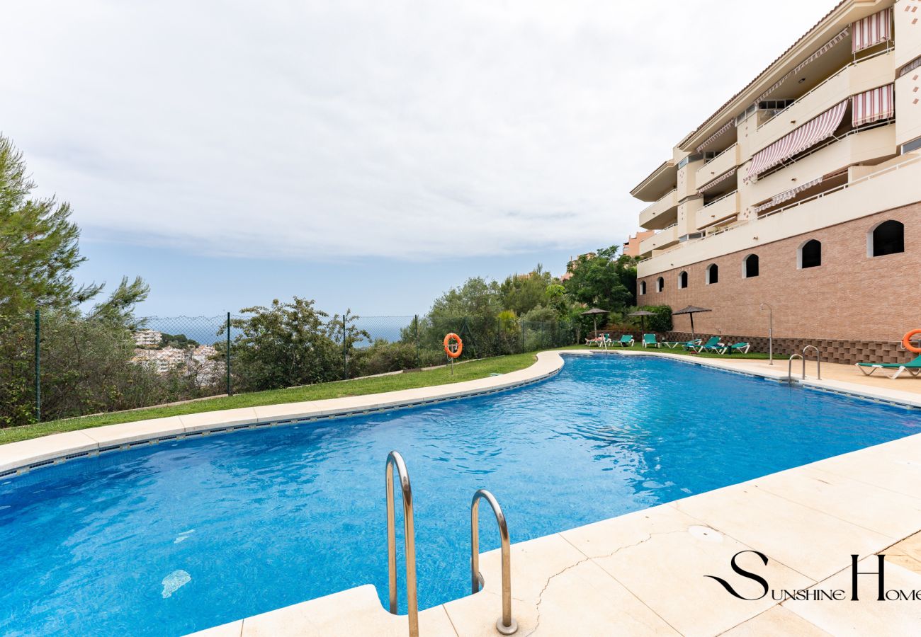 Appartement à Mijas Costa - Escapade Relaxante avec Vue sur la Mer à Calahonda