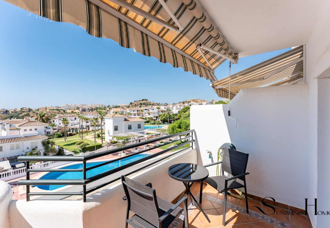 Appartement à Benalmádena - 4 Bed Townhouse, Sauna, Pool, Sea Views