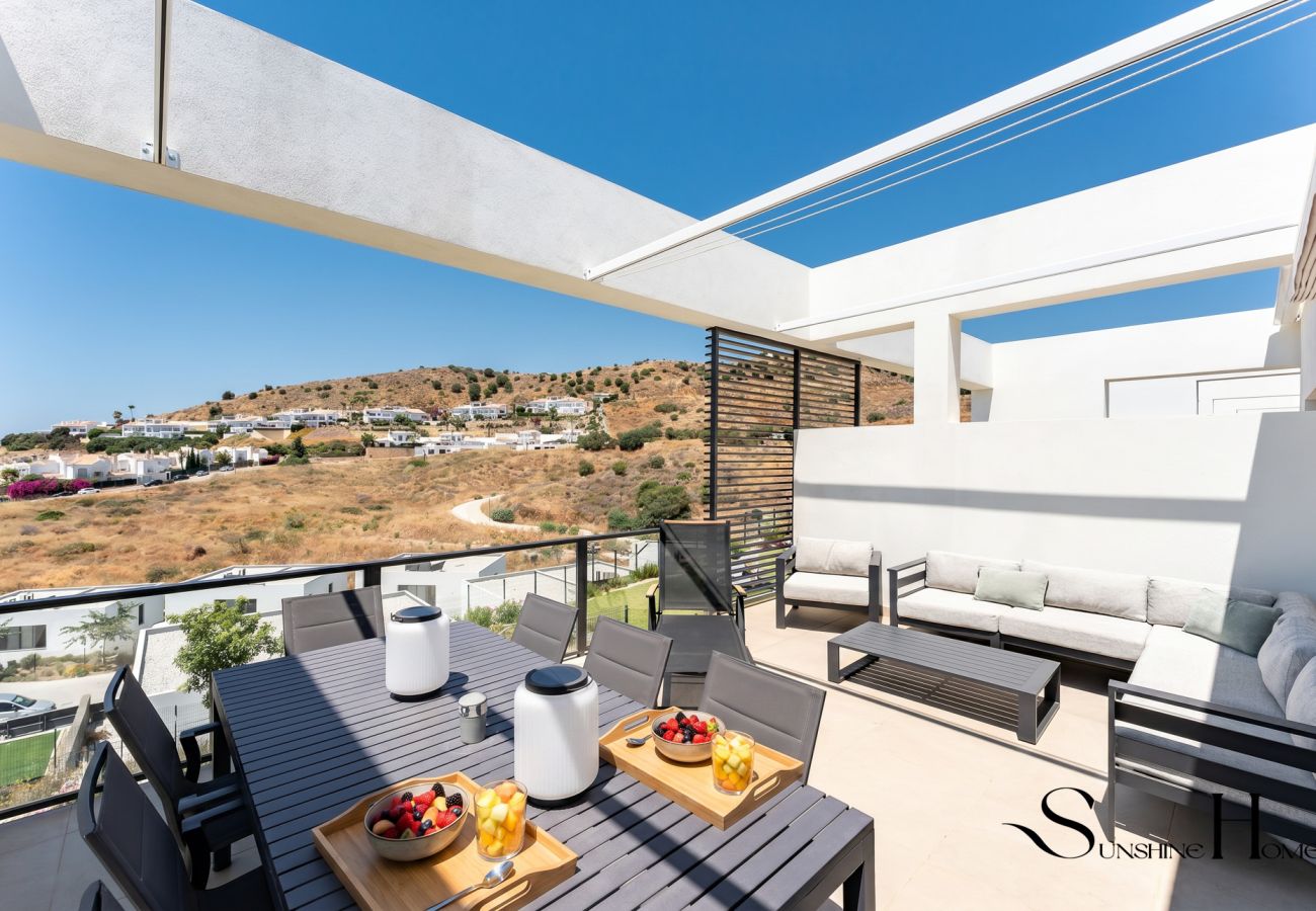 Maison mitoyenne à Mijas - Alya Mijas - Villa Solmare - Direct Sea View and Jacuzzi 