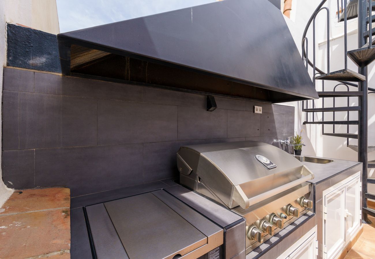 Townhouse in Benalmádena - Beautiful views family townhouse steps from the BEACH