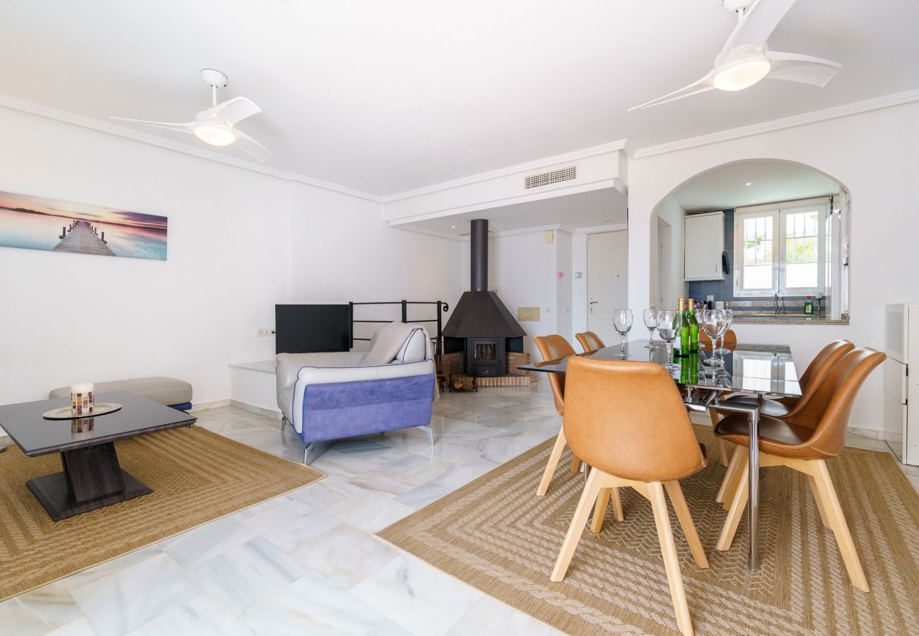 Townhouse in Benalmádena - Beautiful views family townhouse steps from the BEACH