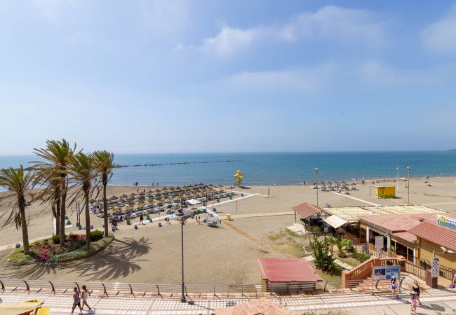 Apartment in Benalmádena - Living On The BEACH , First Line + Big Terrace Best Views