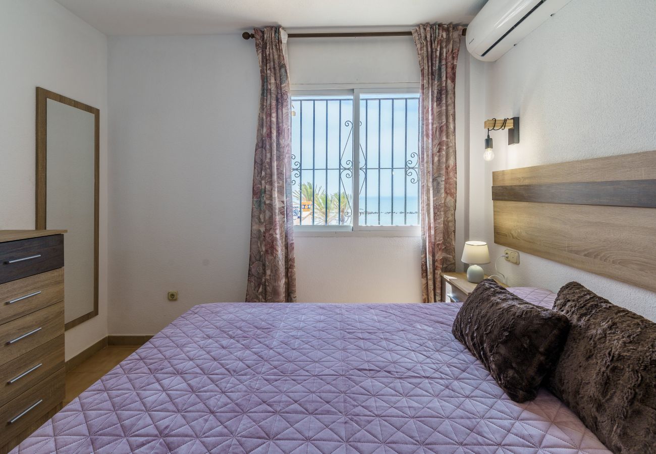 Apartment in Benalmádena - Living On The BEACH , First Line + Big Terrace Best Views