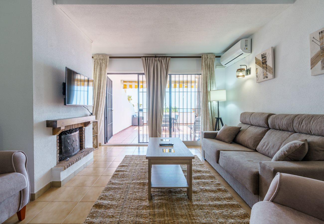 Apartment in Benalmádena - Living On The BEACH , First Line + Big Terrace Best Views