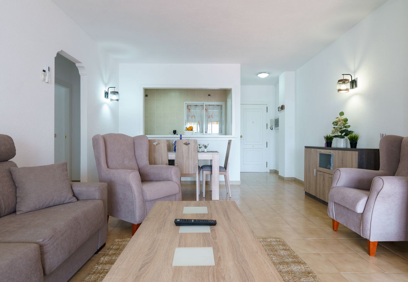 Apartment in Benalmádena - Living On The BEACH , First Line + Big Terrace Best Views