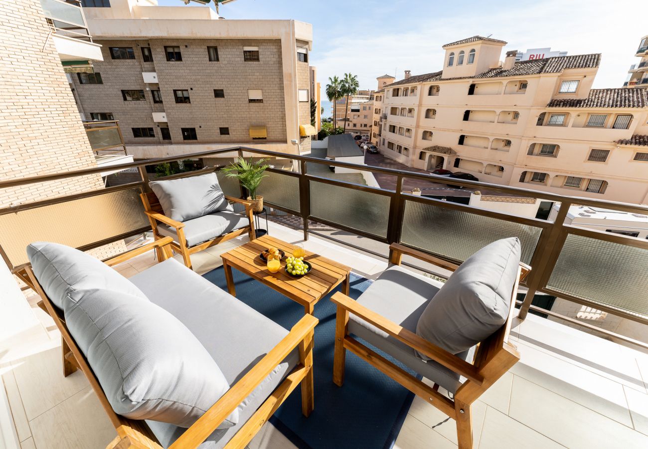 Apartment in Torremolinos - Seaview 2 bedroom apartment 2min away from a beach