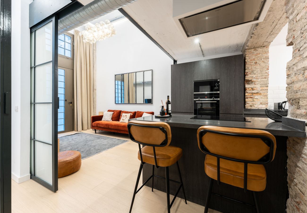 Apartment in Málaga - High ceiling gem in heart of Malaga's historic district