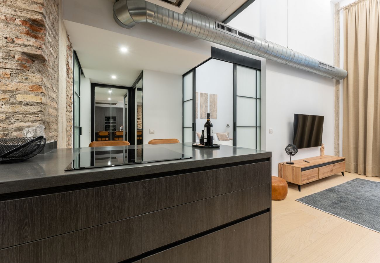 Apartment in Málaga - High ceiling gem in heart of Malaga's historic district