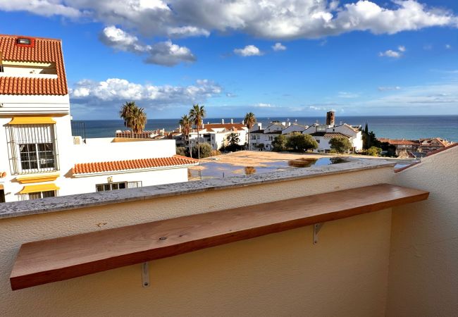 Terraced House in Benalmádena - 3Bd townhouse Jacuzzi , Sea view , pool , private garage  Terraced House in Benalmádena - 3Bd townhouse Jacuzzi , Sea view , pool , private garage