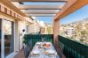 Apartment in Fuengirola - Mountain Views, Pool & Rooftop: Cozy 2BR for 6