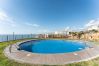 Apartment in Benalmádena - Horizon del Mar, 2BD Terrace, Sea View & Pool & Parking