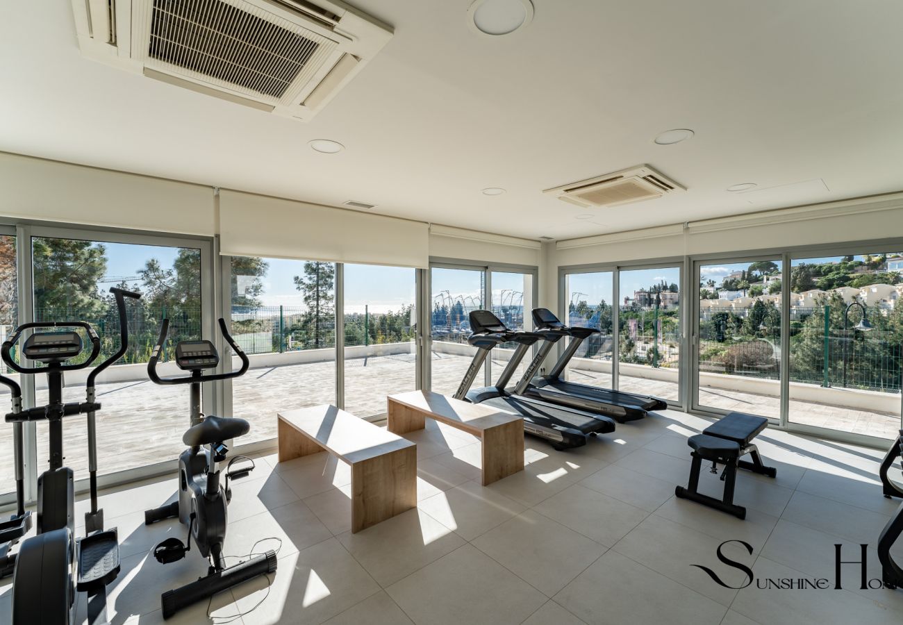 Apartment in Mijas Costa - Luxury 2-Bedroom Apartment | Pools, Sauna, Gym & More!