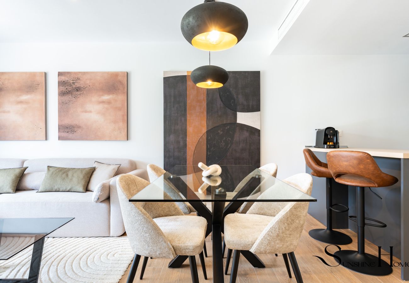 Apartment in Mijas Costa - Luxury 2-Bedroom Apartment | Pools, Sauna, Gym & More!
