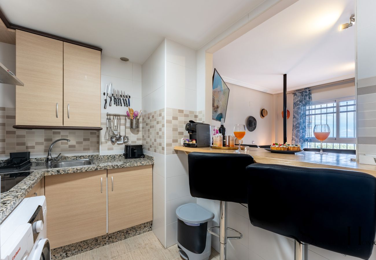 Apartment in Torremolinos - Cozy 2 Bedroom Duplex, Parking, Terrace, Office, Pool! 