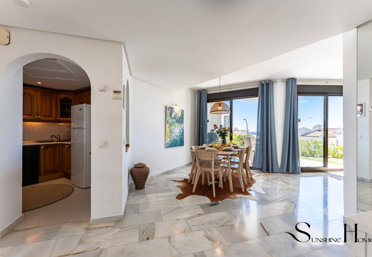 House in Benalmádena - Seaview/3BED/Sauna/Pool/Parking