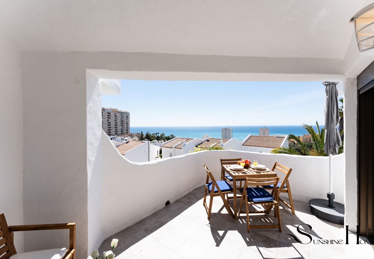 House in Benalmádena - Seaview/3BED/Sauna/Pool/Parking