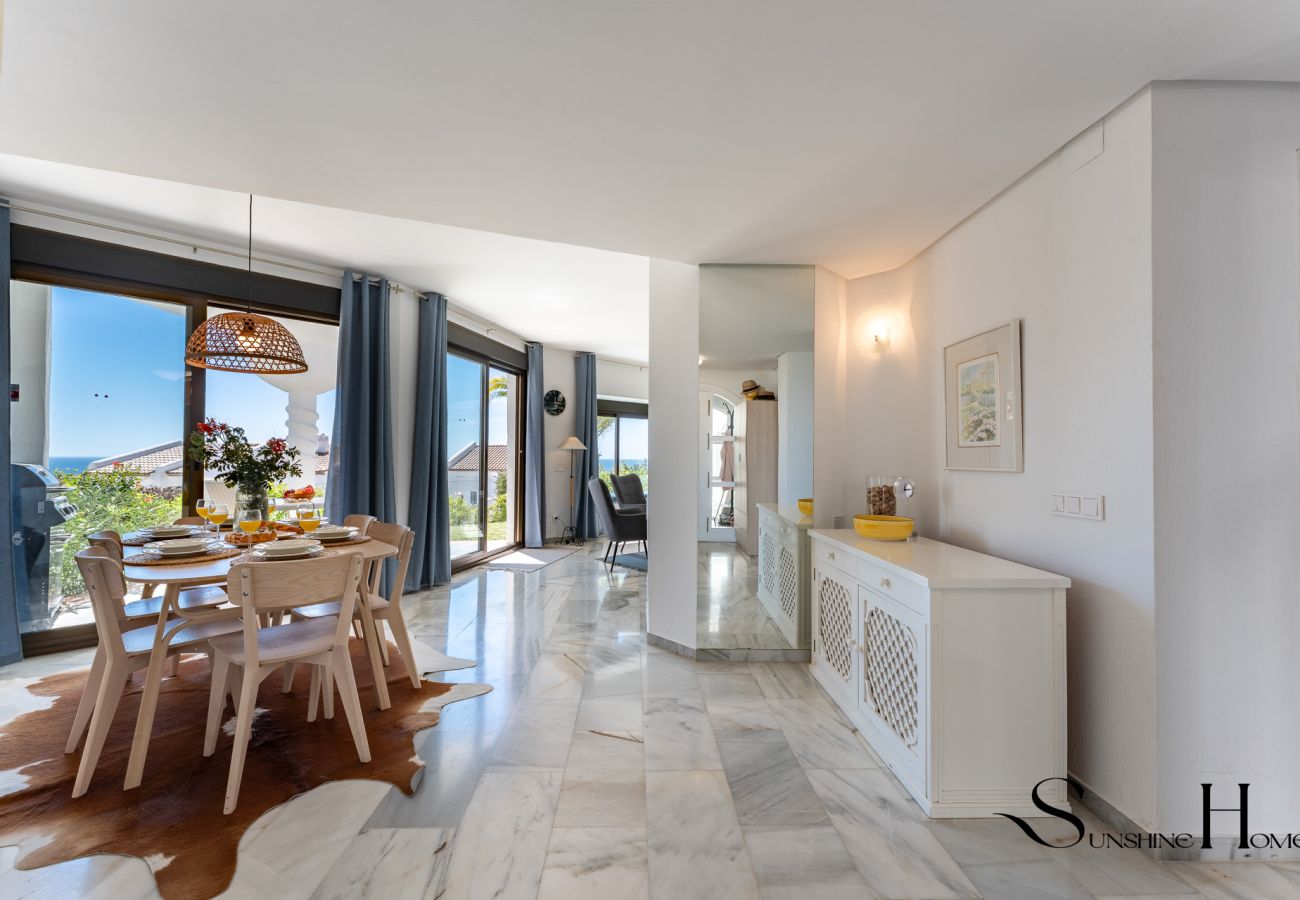 House in Benalmádena - Seaview/3BED/Sauna/Pool/Parking