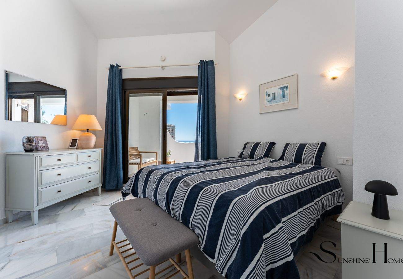 House in Benalmádena - Seaview/3BED/Sauna/Pool/Parking