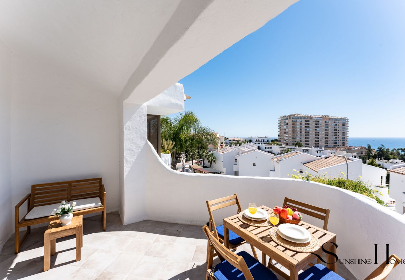 House in Benalmádena - Seaview/3BED/Sauna/Pool/Parking